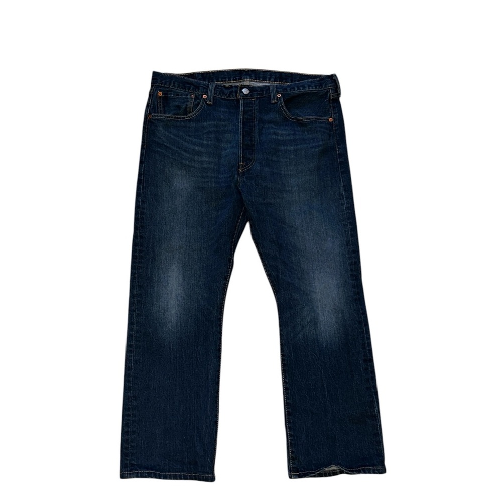 Levi’s 501 Dark Wash Jeans Size 38x26.5 Hipster Old School Altered